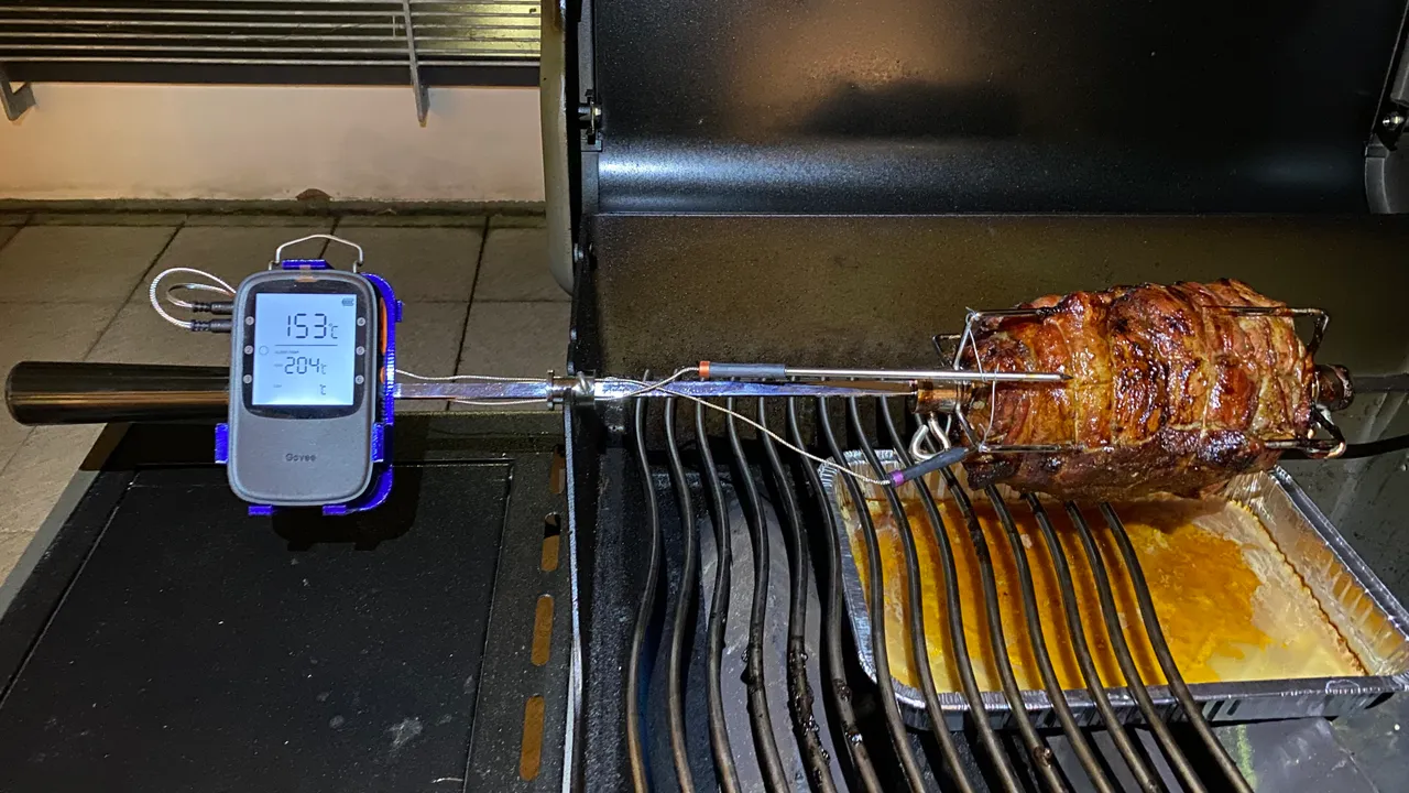 Rotisserie thermometer clearance