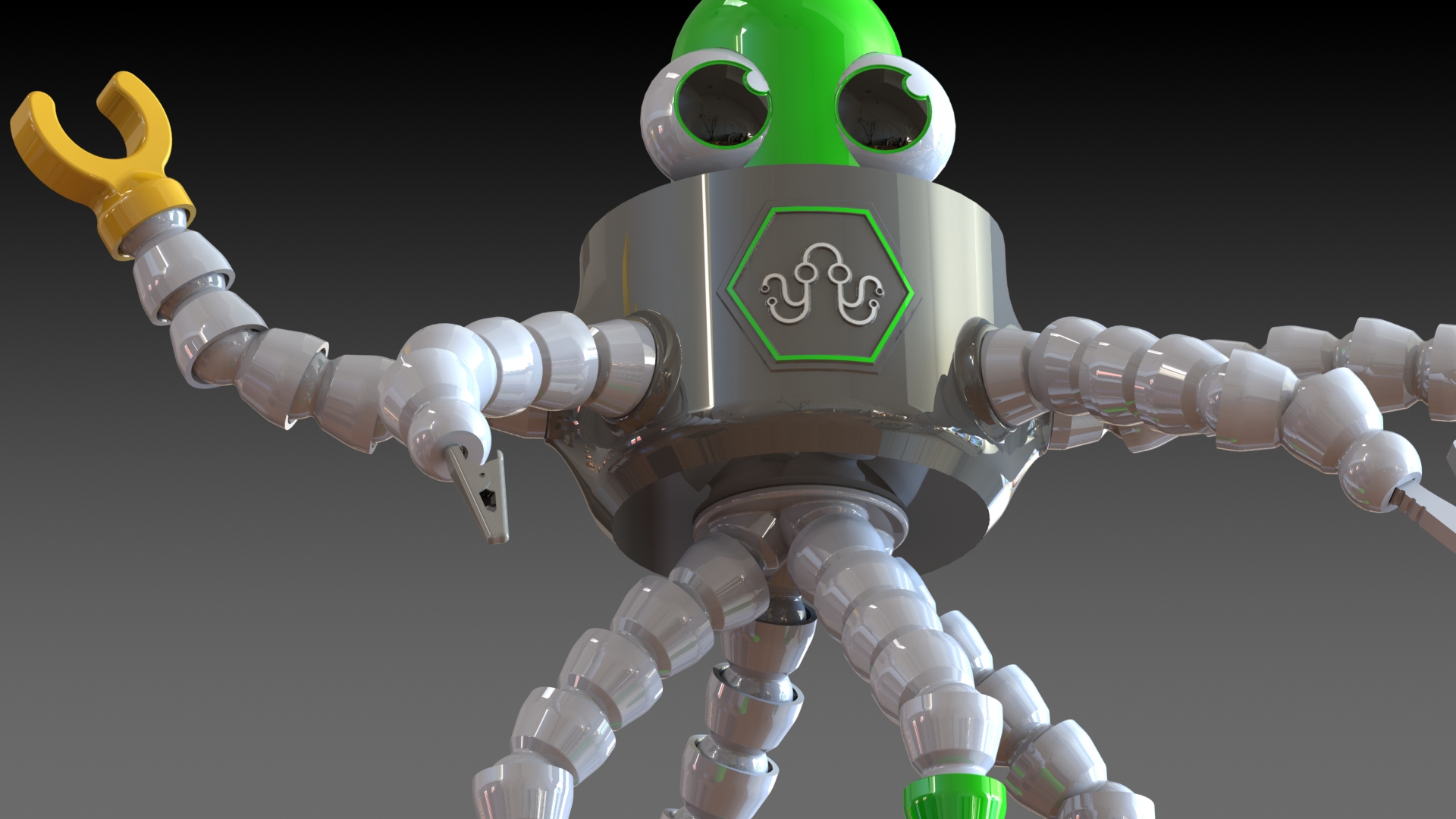Octiman helping hand