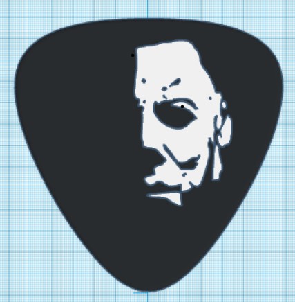 Michael Myers Jumbo Pick  ( Shinedown Zach Myers)