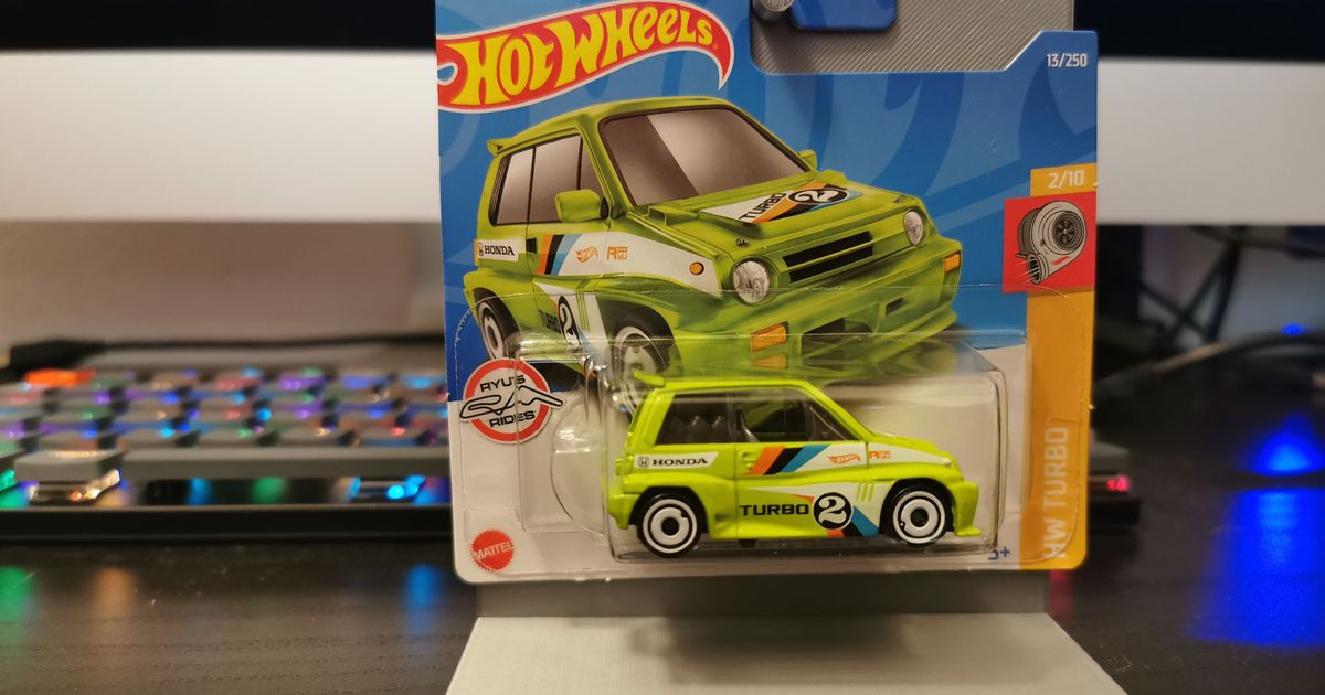 Hot Wheels Display Stand by HeeHuu | Download free STL model