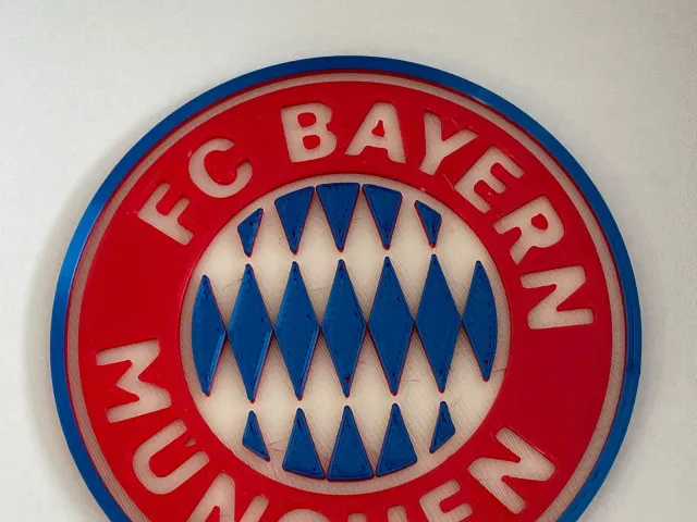 FC Bayern Munich / München coaster for 3 colours without MMU