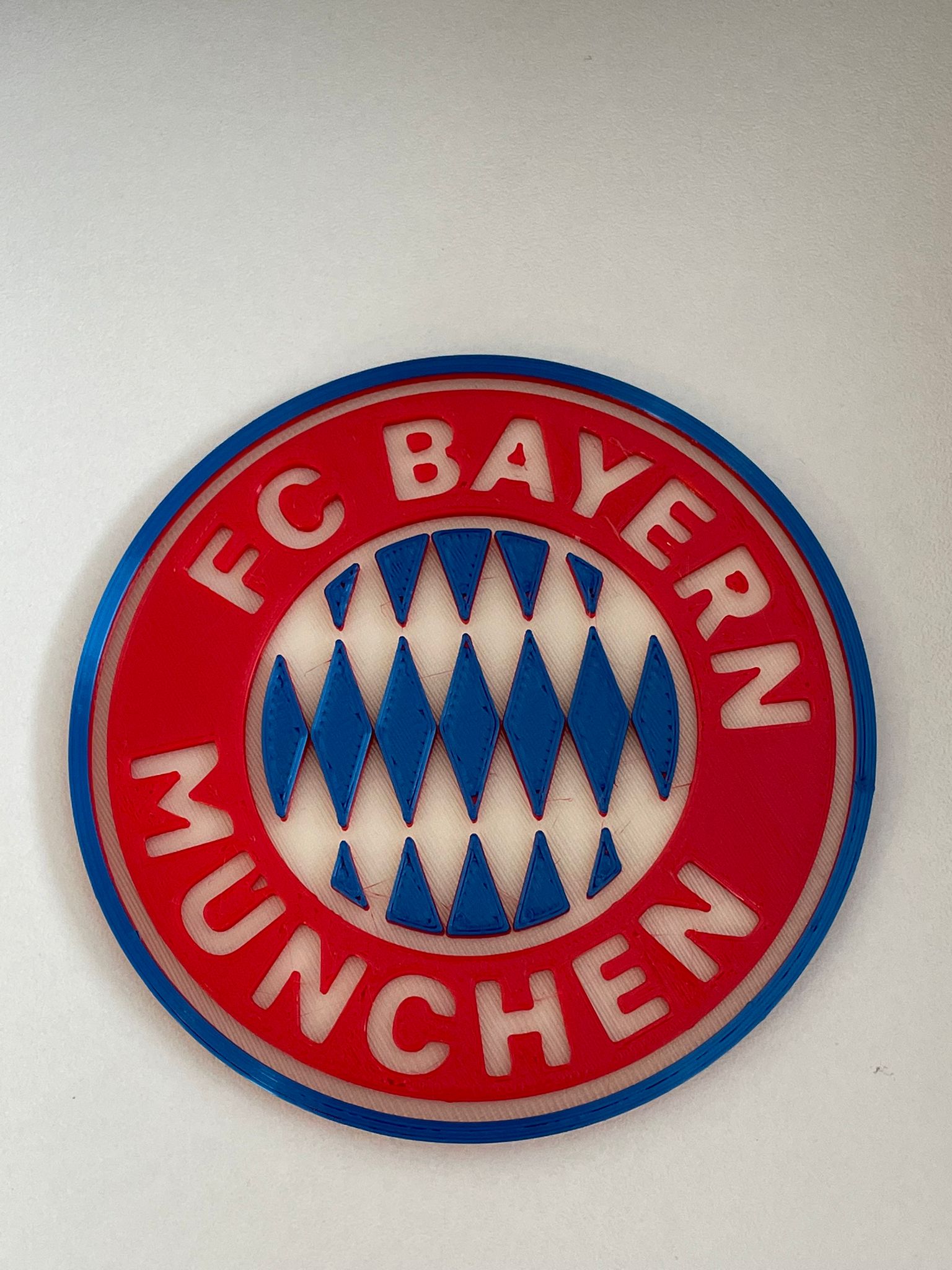 FC Bayern Munich / München coaster for 3 colours without MMU