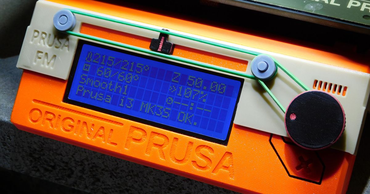 Radio knob by Thorin Oakenshield Download free STL model