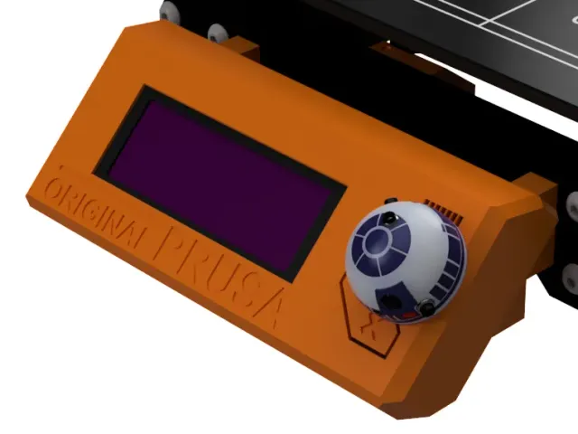 R2D2 LCD Knob