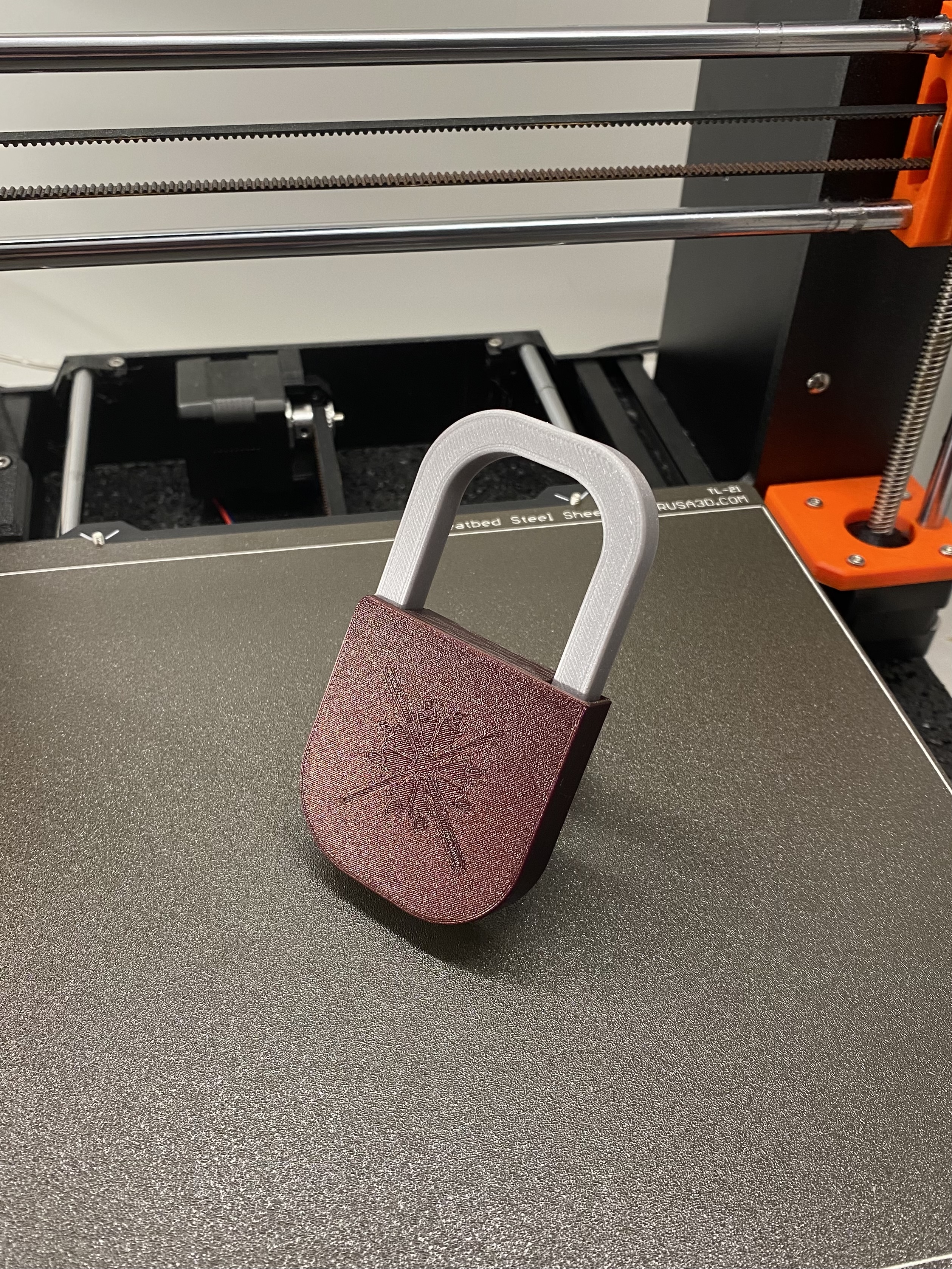Miniatura 3 do modelo 3D Fully functional Padlock