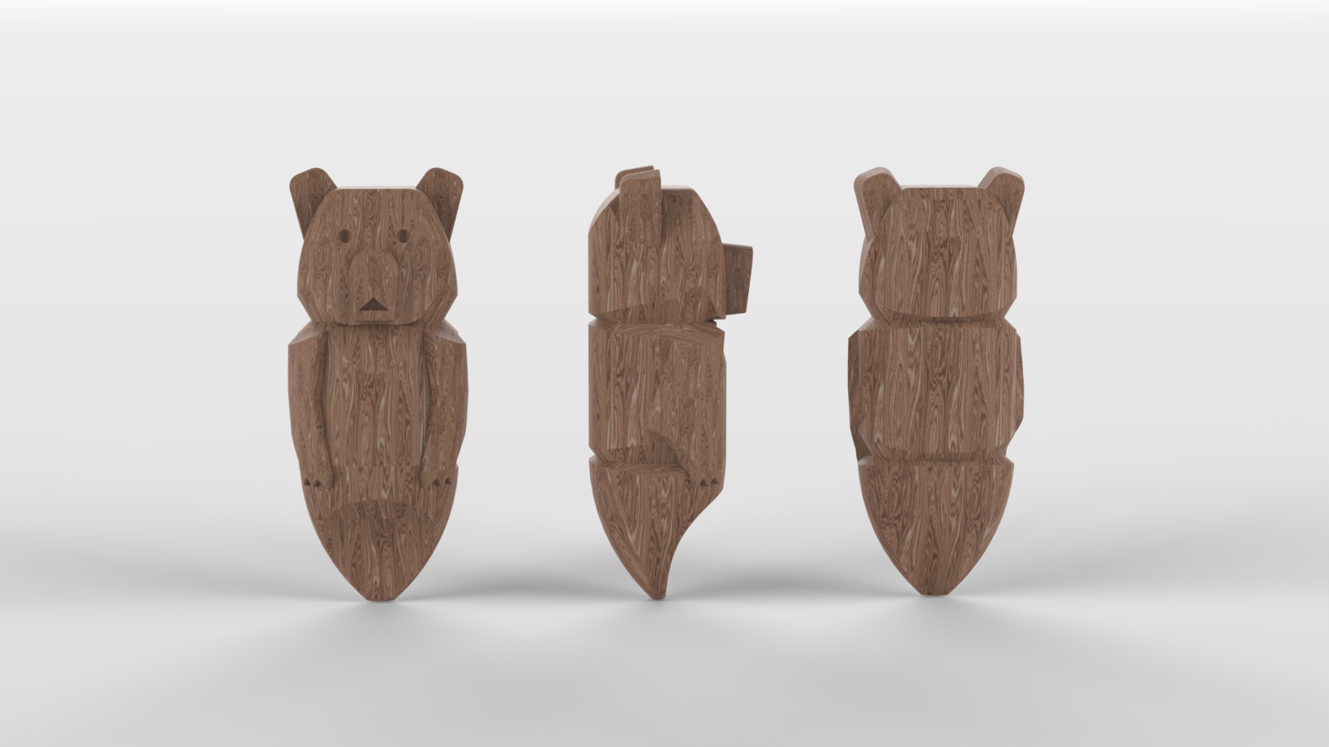 Totem brother bear | Wood burning crafts, Wooden jewelry, Totem