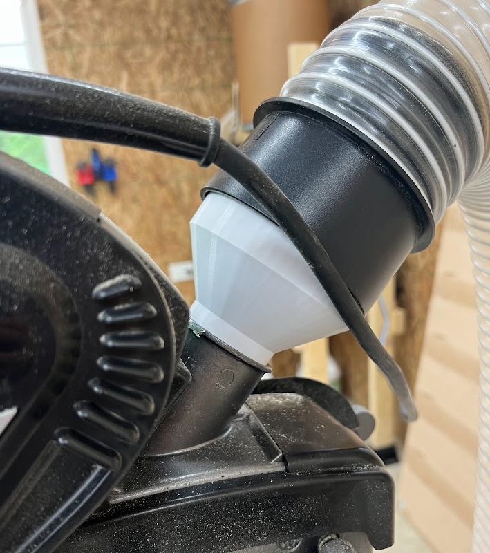 Metabo Dust collection adapter by rootsuid Download free STL model