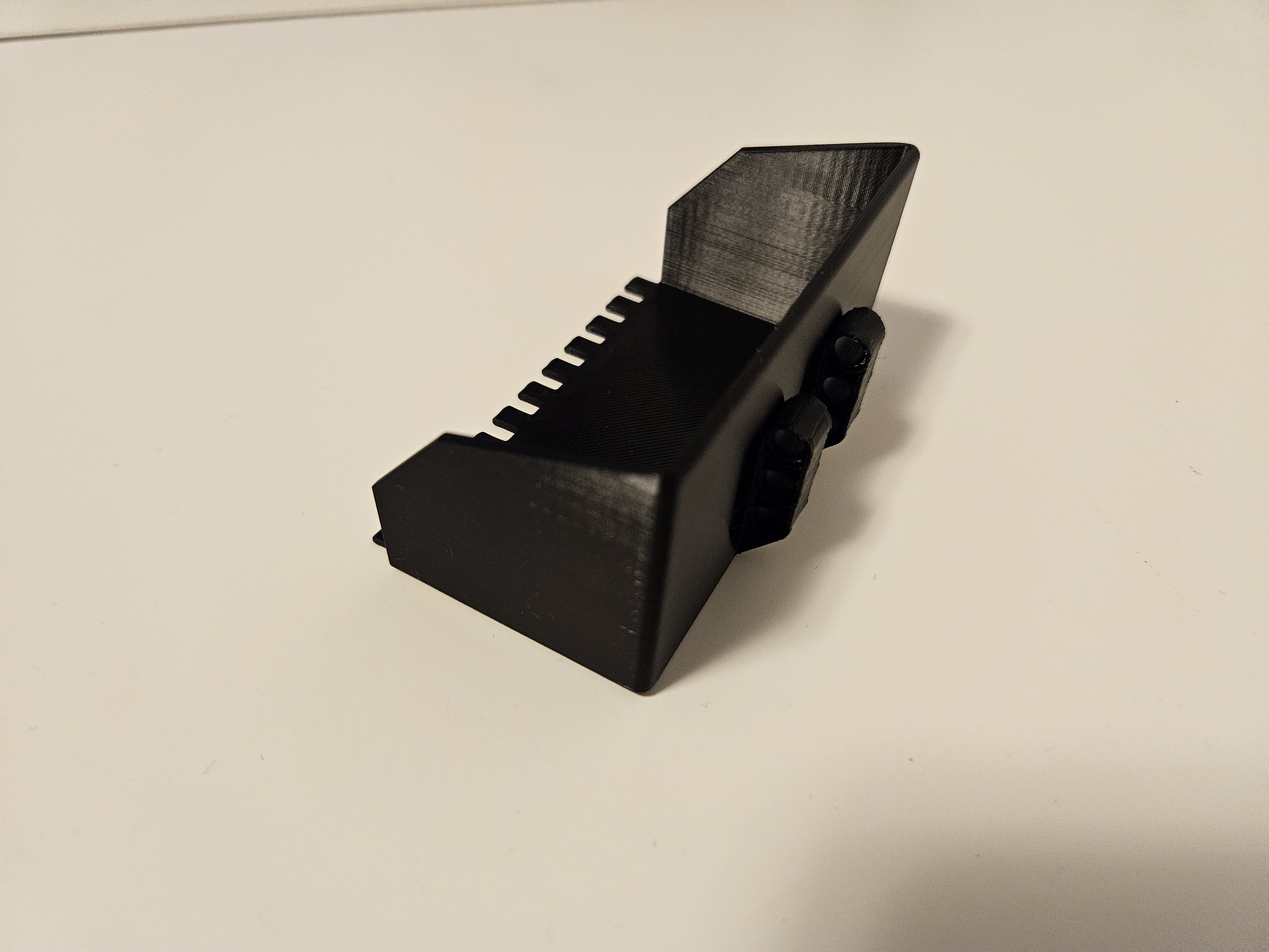 Excavator bucket compatible with Lego Technic, Radladerschaufel