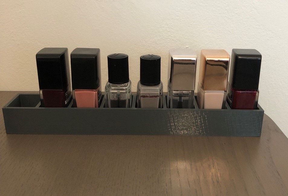 Nail polish holder by magnes Download free STL model