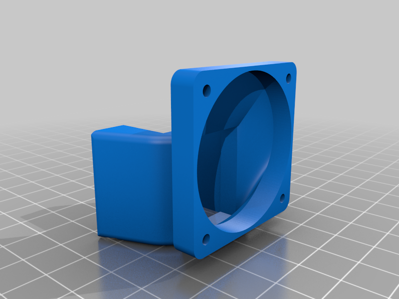 Zee Fan Duct for Ender 3 v2 by Cactix | Download free STL model ...