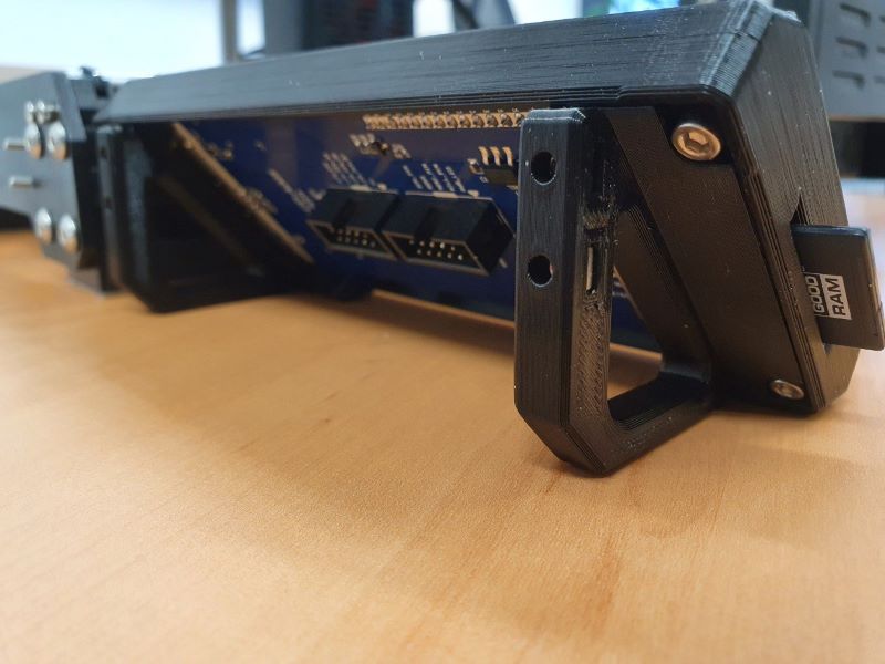 LDO OLED Display Mount for Prusa i3 MK3/S/S+ (for use with Caribou OLED Case)