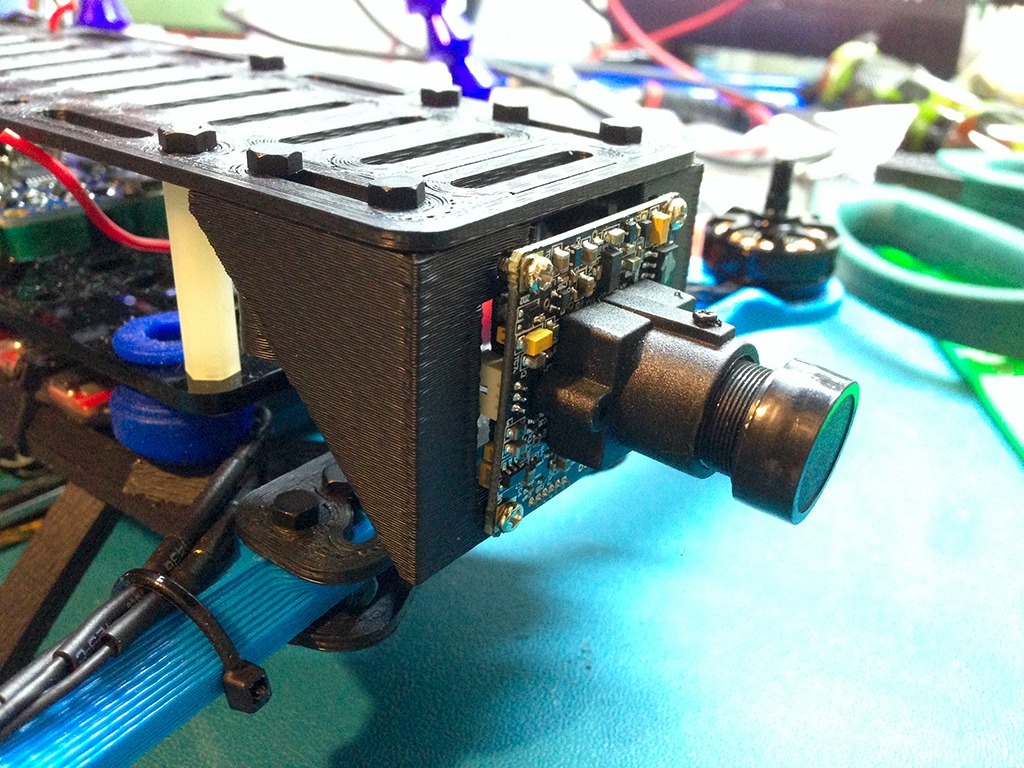 Camera Mount for the Foldable Micro H-Quadcopter