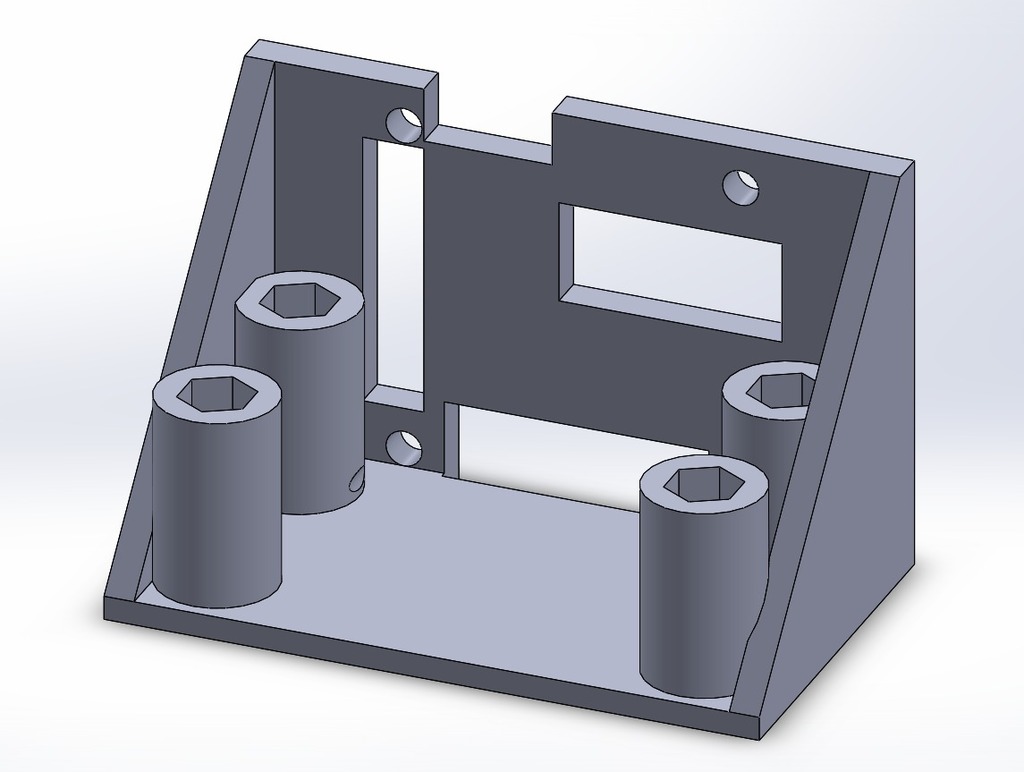 Camera Mount for the Foldable Micro H-Quadcopter by Mosfet555 ...