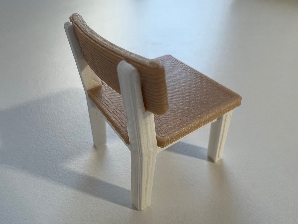 Miniatura 4 do modelo 3D Dollhouse Dining Table Set