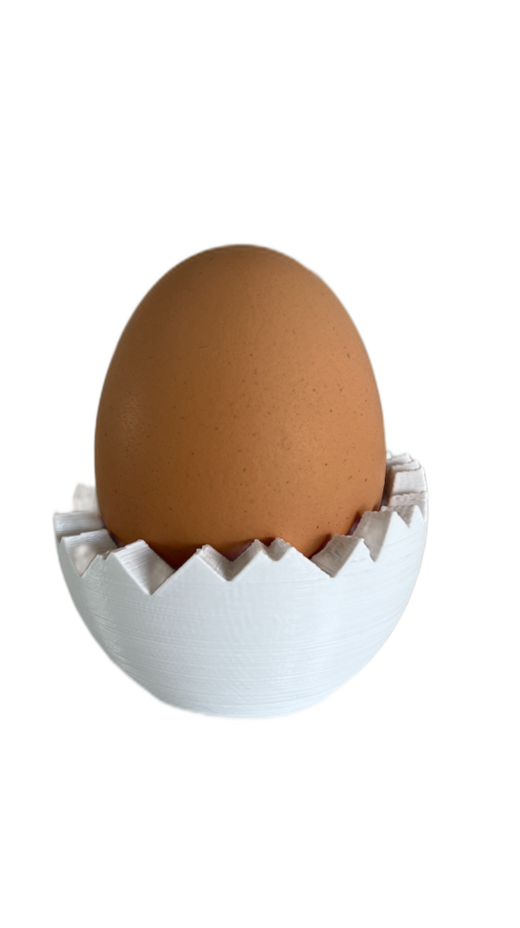 Egg Cup (bevelled & jagged)