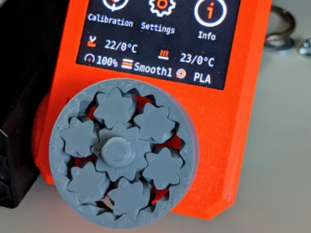 Herringbone Planetary Gear Knob