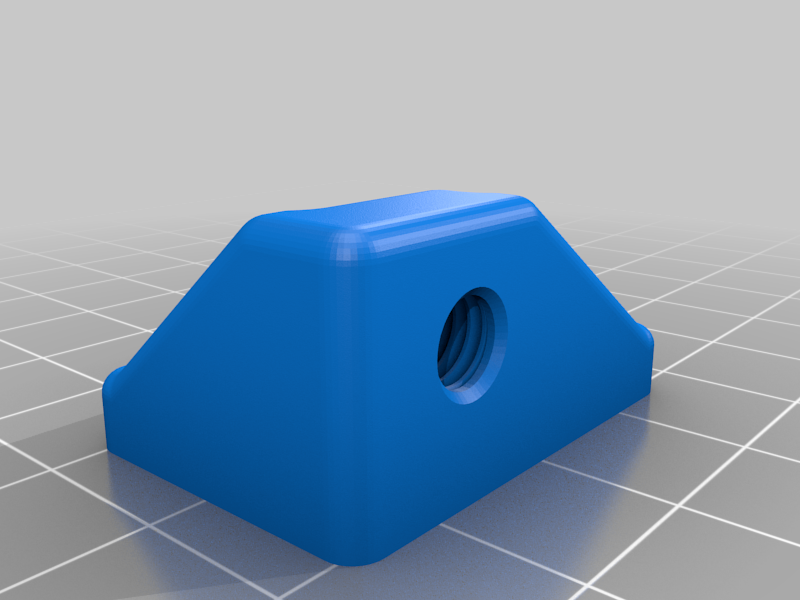 Filament guide for Ender 3 V2 and aluminum extruder by Creni Download