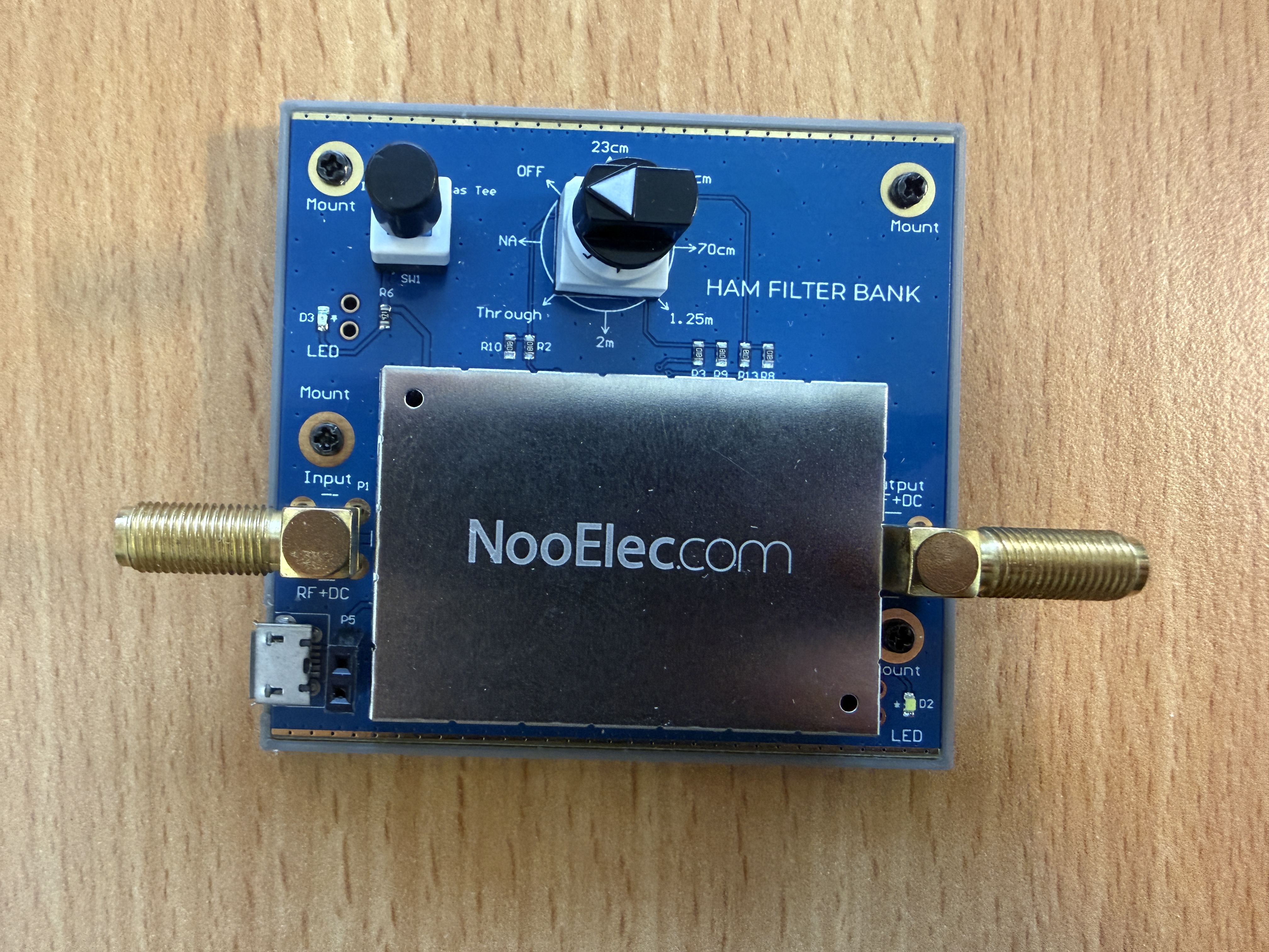 NooElec Ham Filter Bank Base