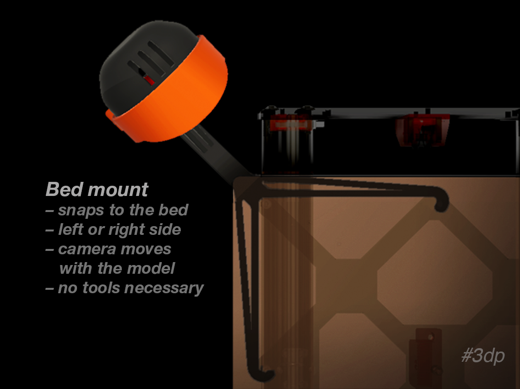Miniatura 2 do modelo 3D Prusa Camera Mount