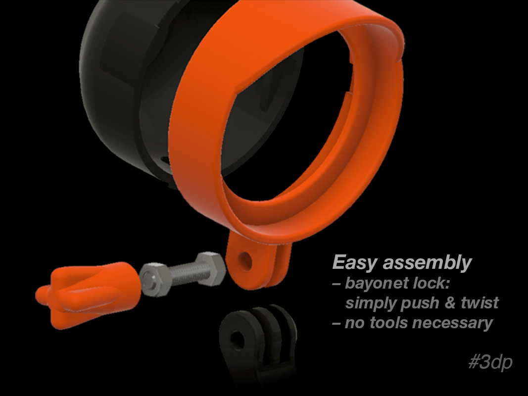 Miniatura 4 do modelo 3D Prusa Camera Mount