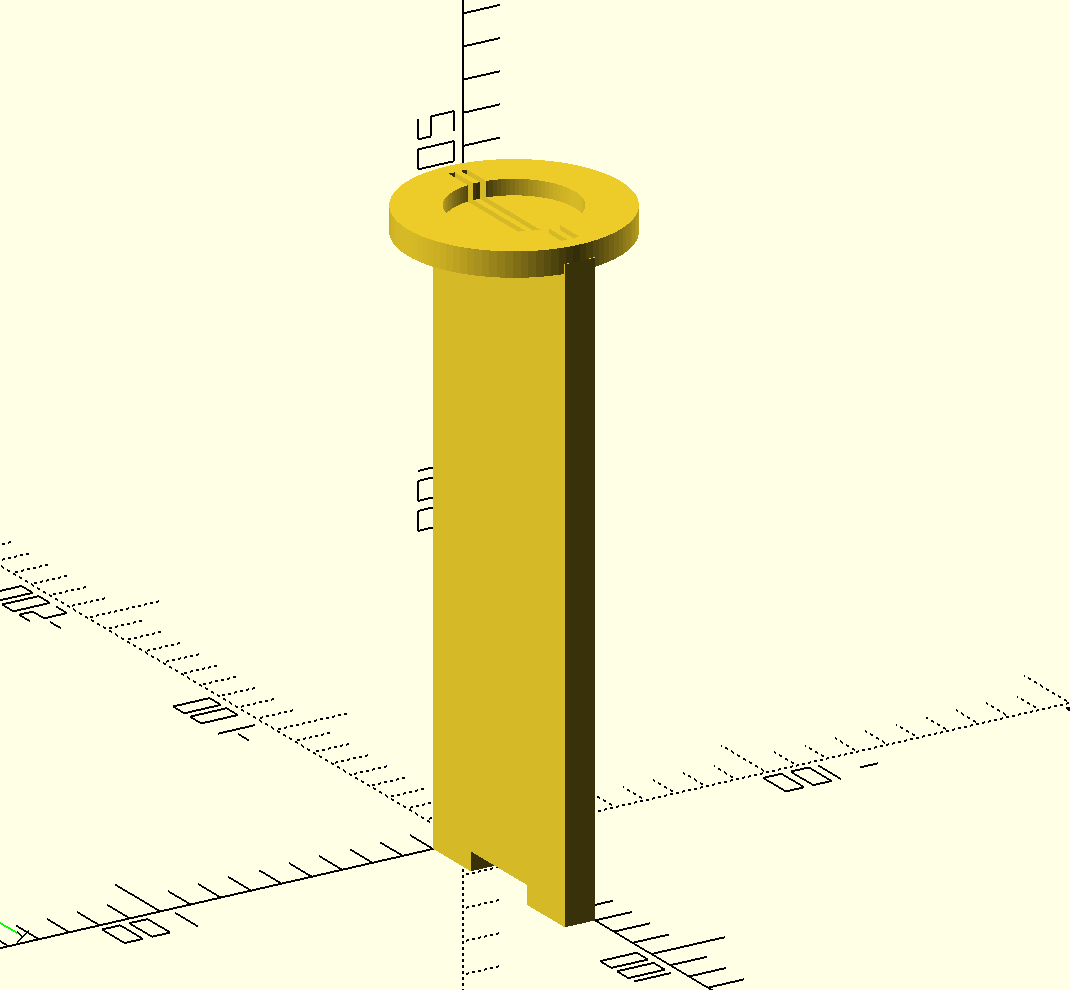 Contact Holder for Electrolysis