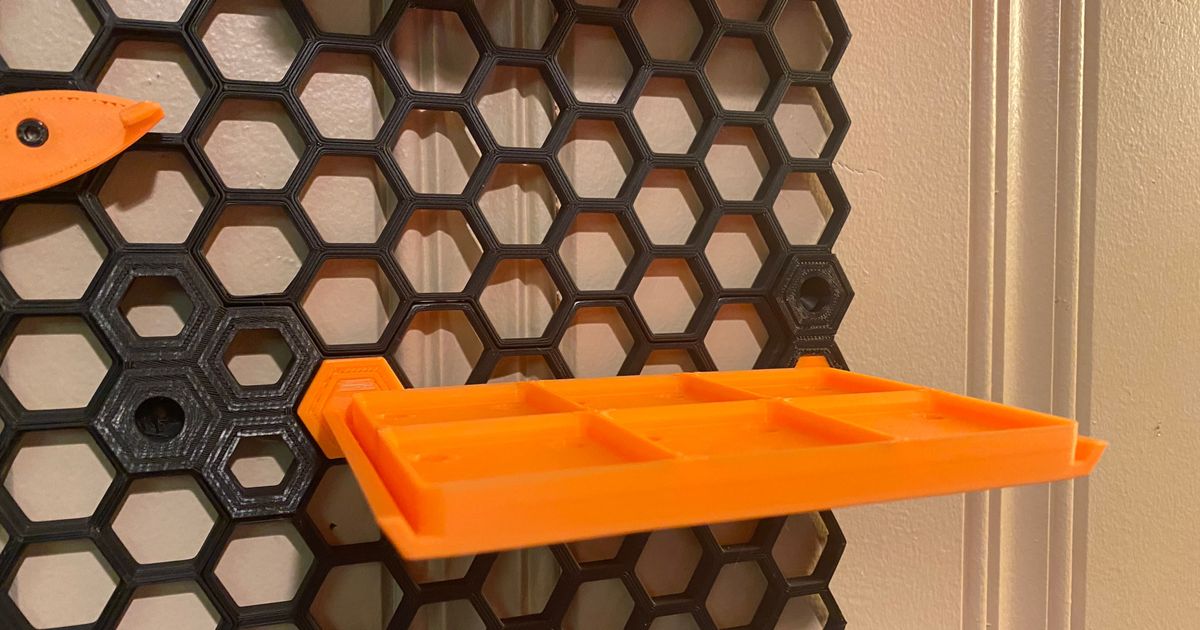 3 x 2 Gridfinity shelf by WhatFreshHell Download free STL