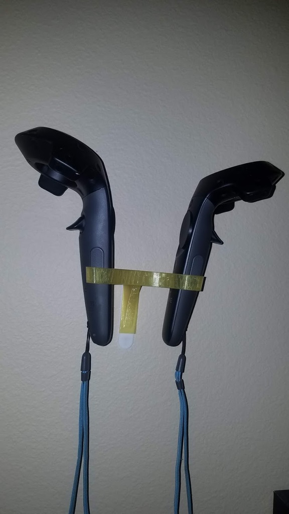 Miniatura 2 do modelo 3D Dual Vive Controller Wall Mount