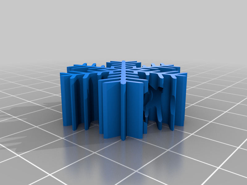Snowflake Straw Topper