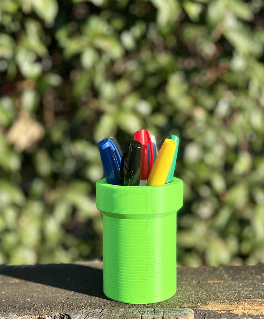 Mario Warp Pipe Pencil Holder by Chipped Builds Ashley Download