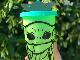 Baby Yoda (The Child) Straw Topper by Chipped Builds || Ashley | Download  free STL model | Printables.com