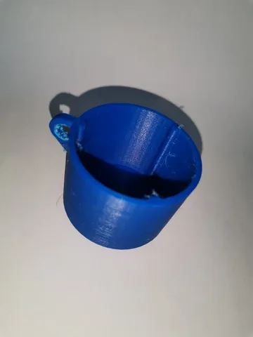 Clothes pole holder cover