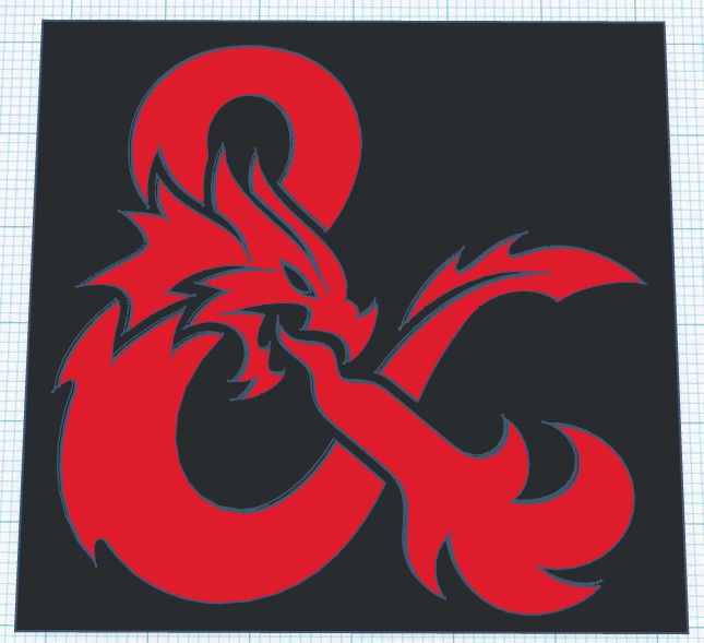 D&D Logo - Base and Inlay