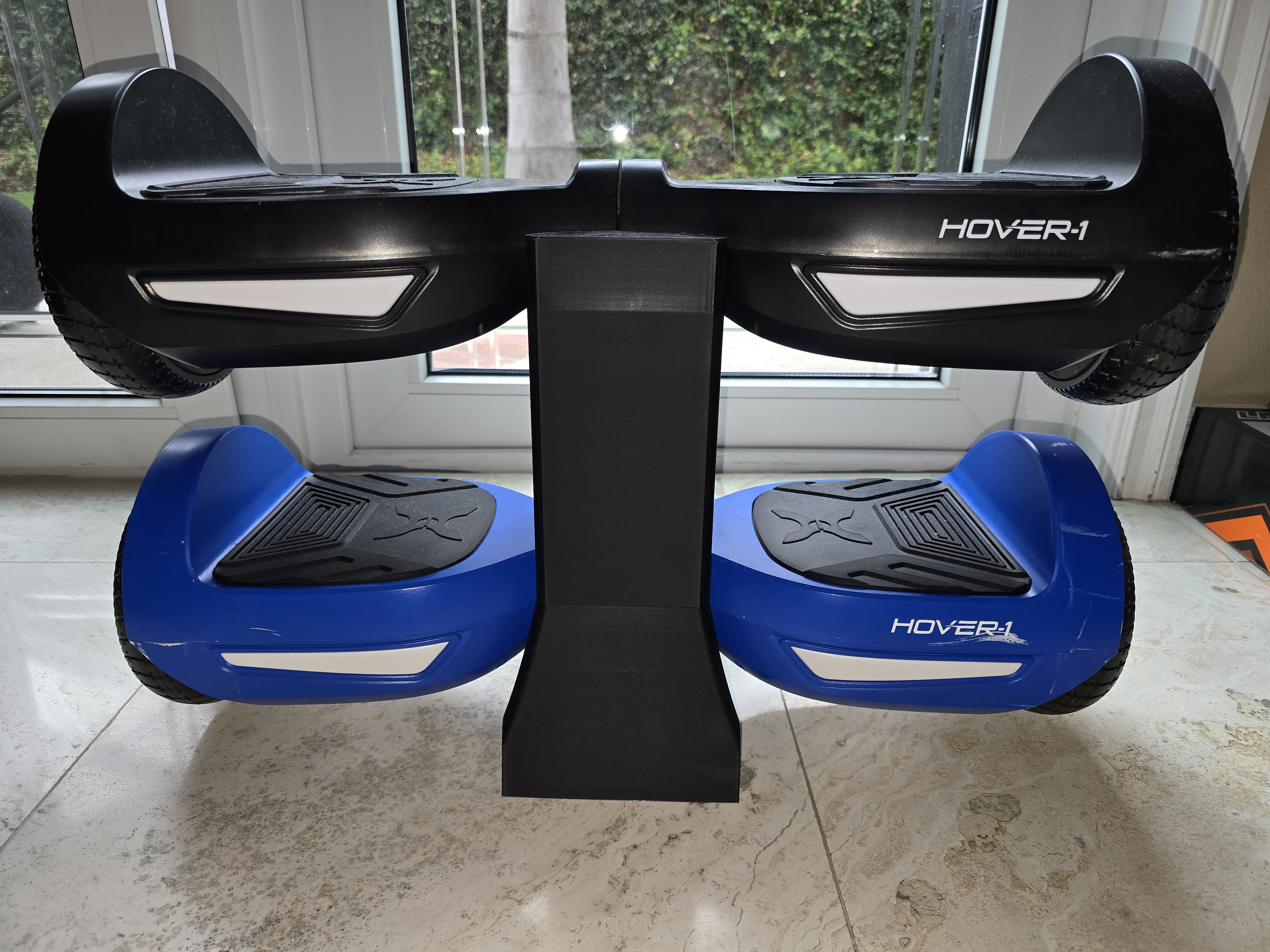Dual Hoverboard Stand – Space-Saving Storage Rack