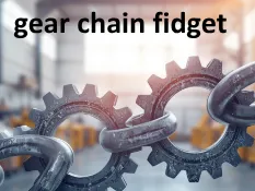 chain gear fidget