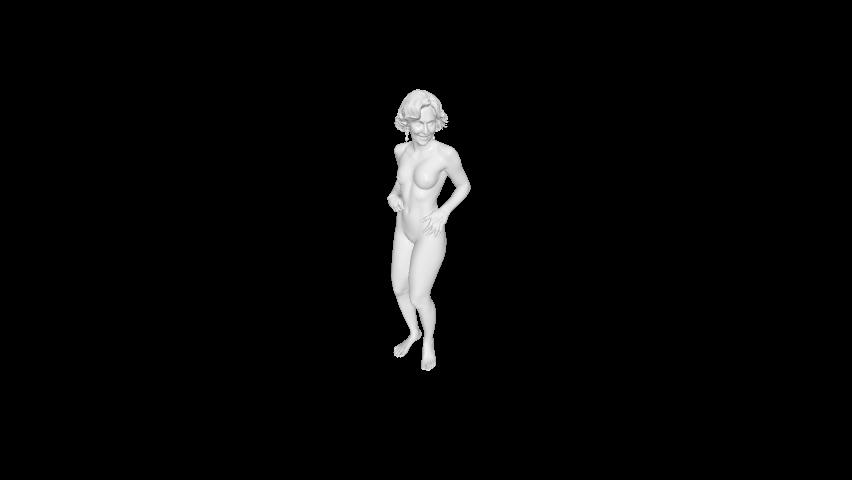 Nude Female Portrait