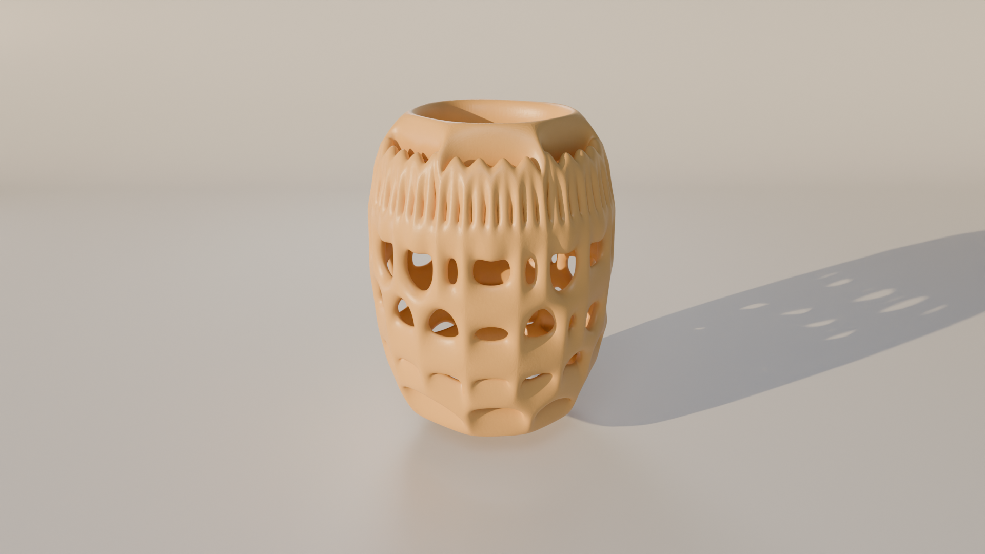 Voronoi Organic Pencil Holder / Vase
