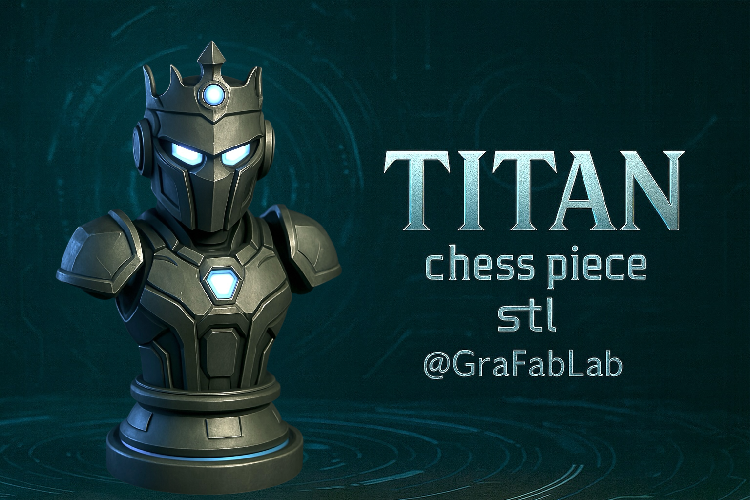Titan "King" - chess piece