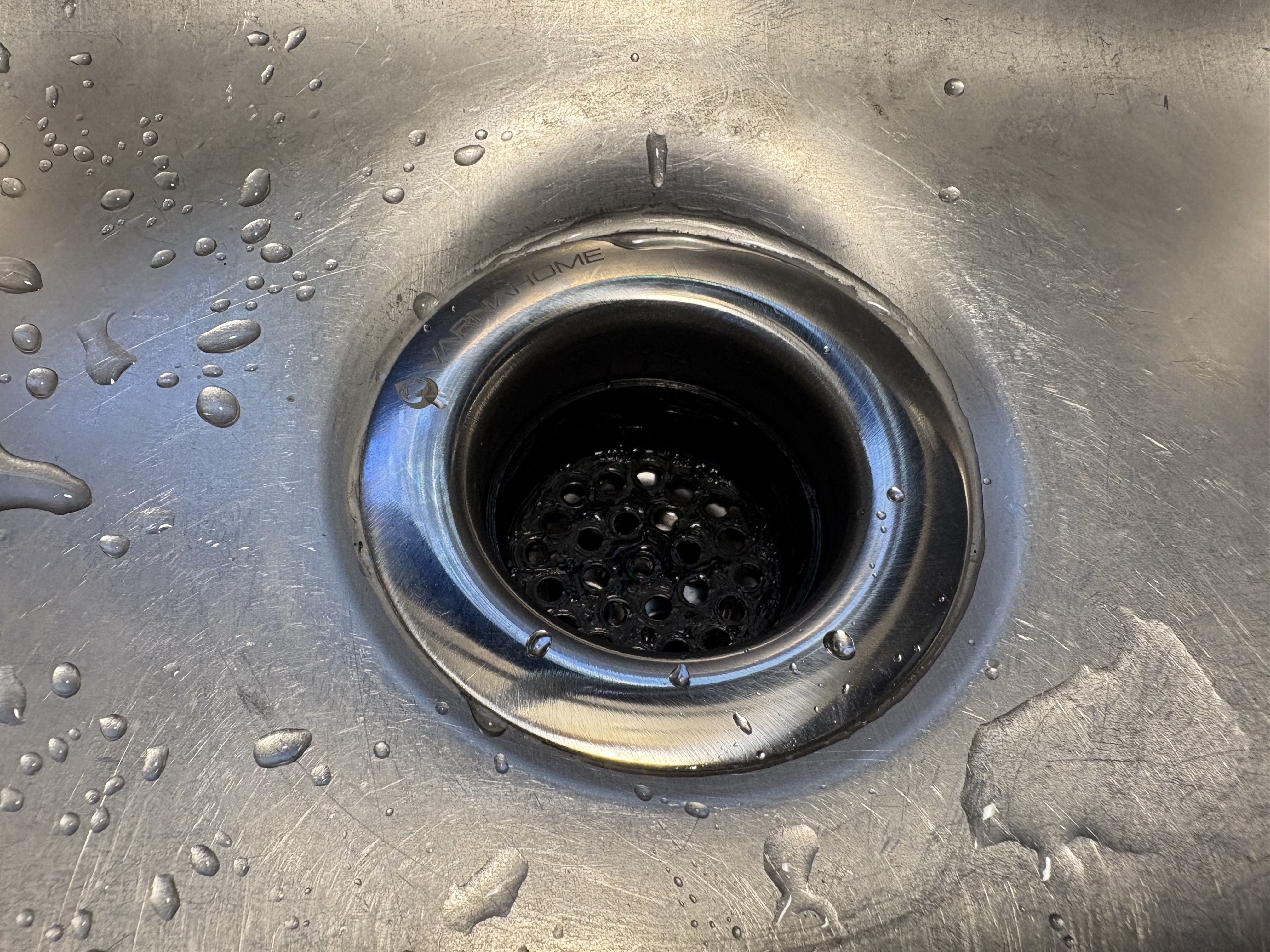 Bar sink / RV sink basket strainer (low profile) — thumbnail 2