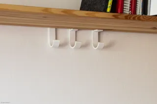 Hooks for Shelf Boards (wall-side) – Parametric, Fusion 360 .f3d file included