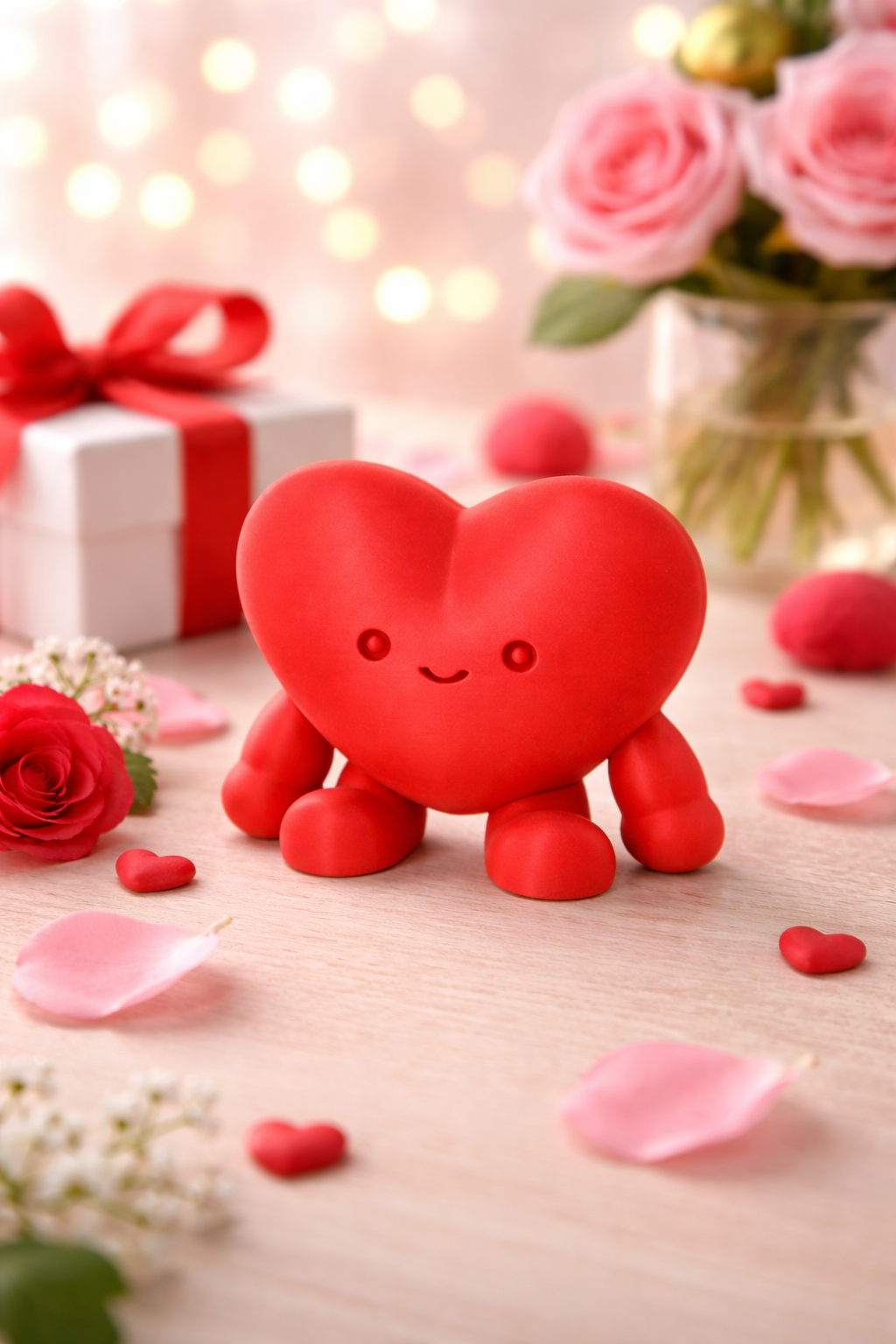 Valentines Heart Standing Buddy