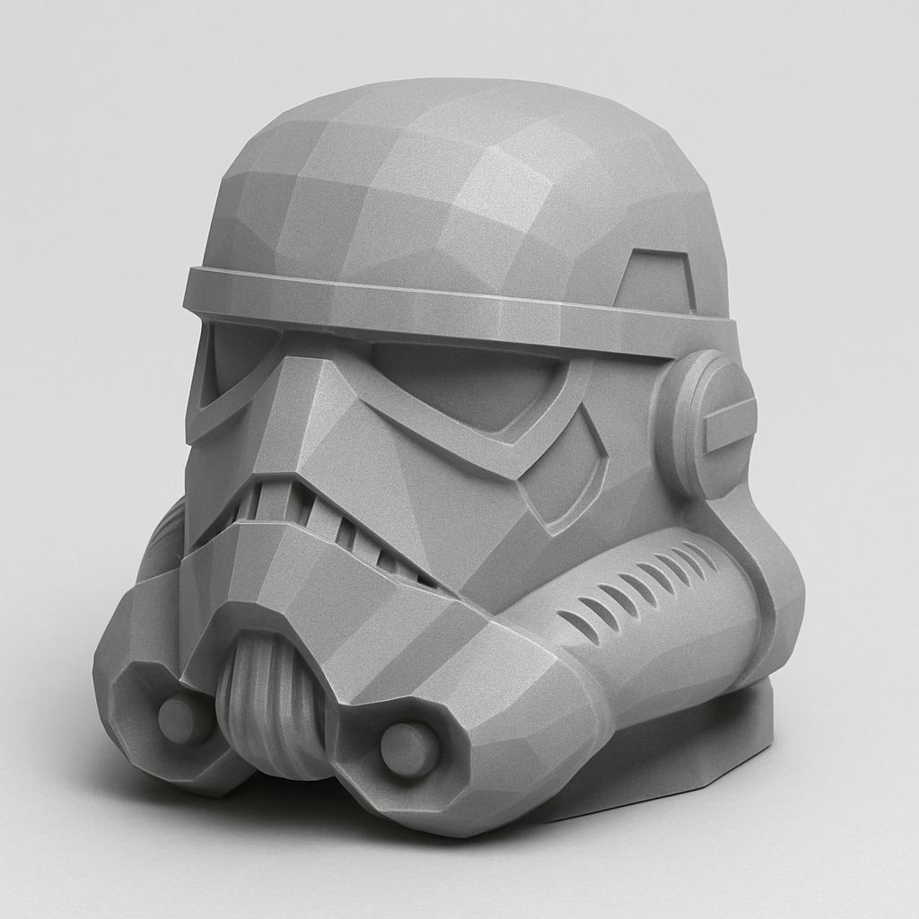Low Poly Stormtrooper Helm