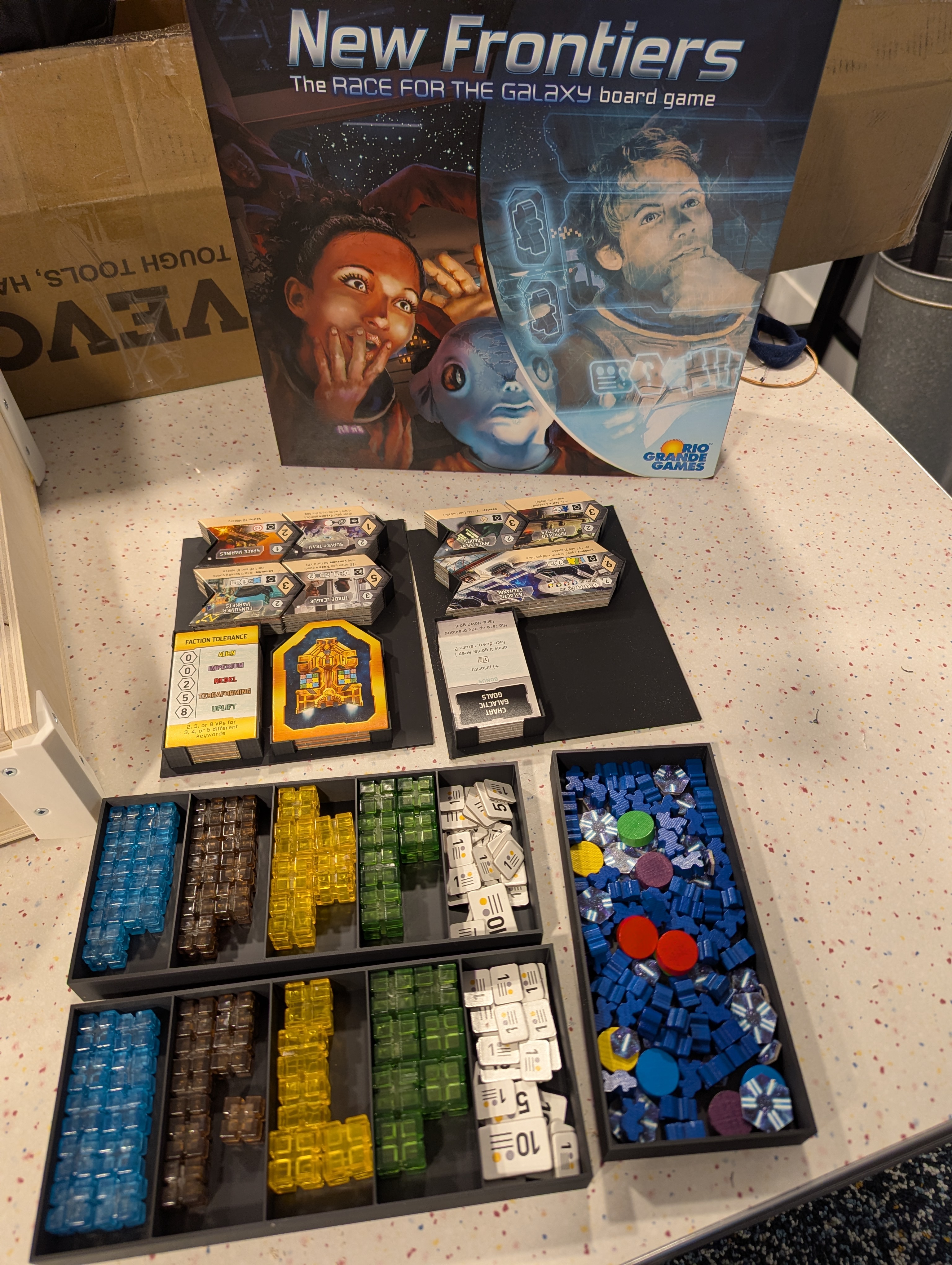 New Frontier Parts Trays