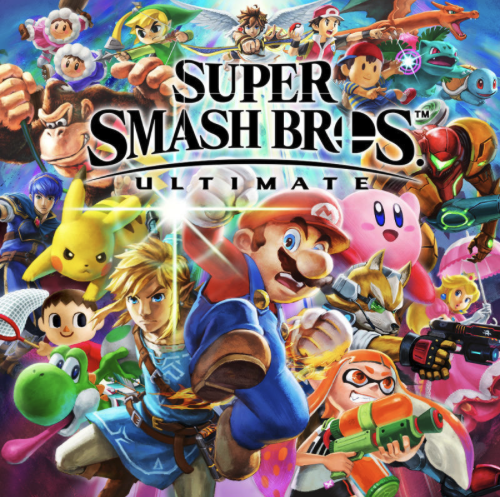 super smash bros ultimate front cover