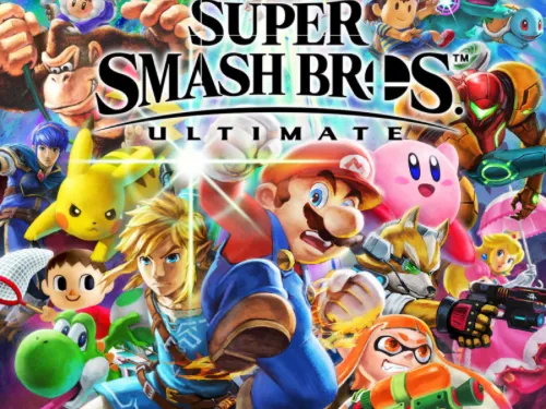 super smash bros ultimate front cover