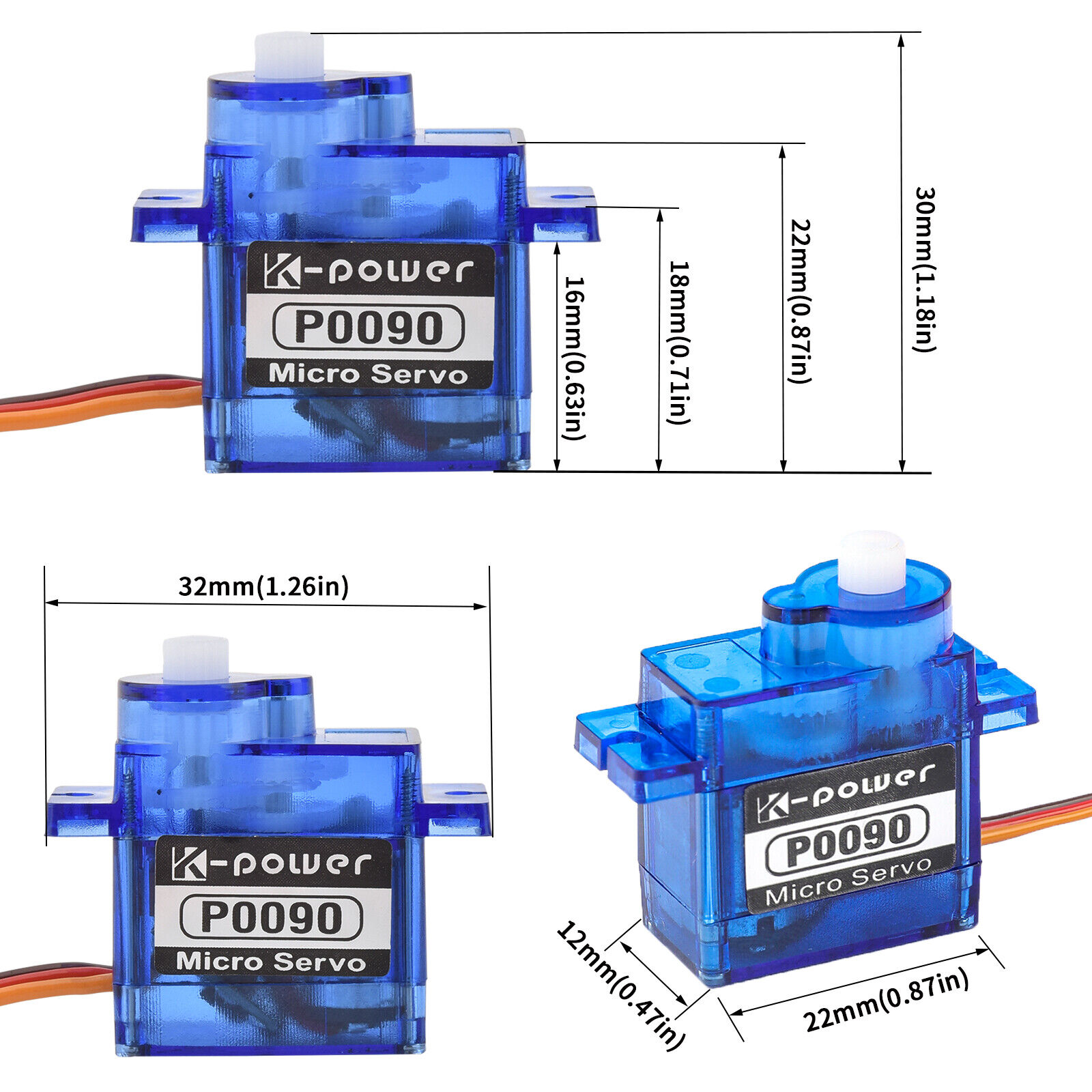 k-power P0090 Servo Motor