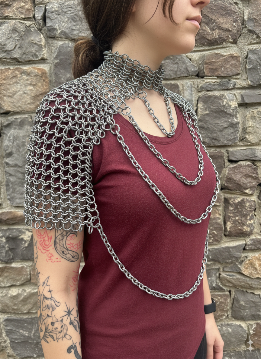 Chainmail Shoulder Armor — thumbnail 2