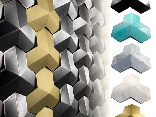 Equal 3d tiles