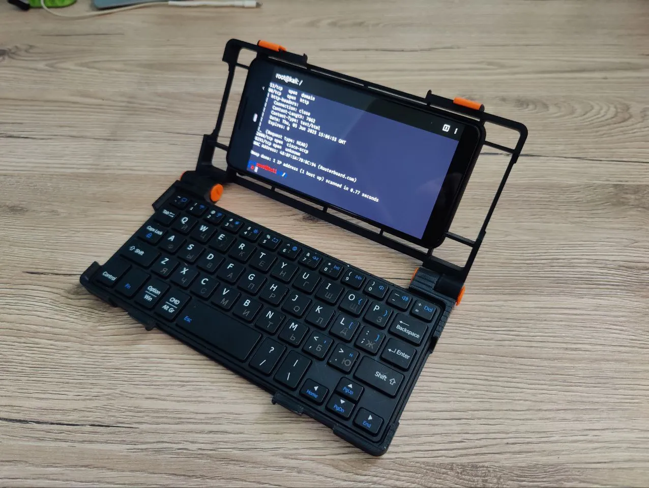Pixel 3 XL Clamshell Palmtop - NetHunter C-deck v2.1.0 by