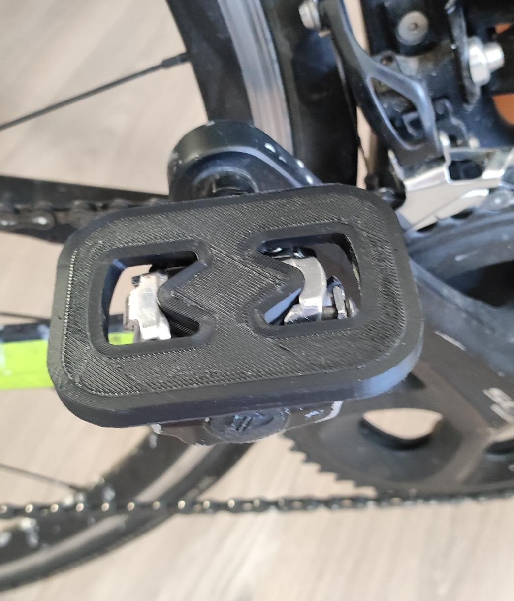 SPD pedal plate