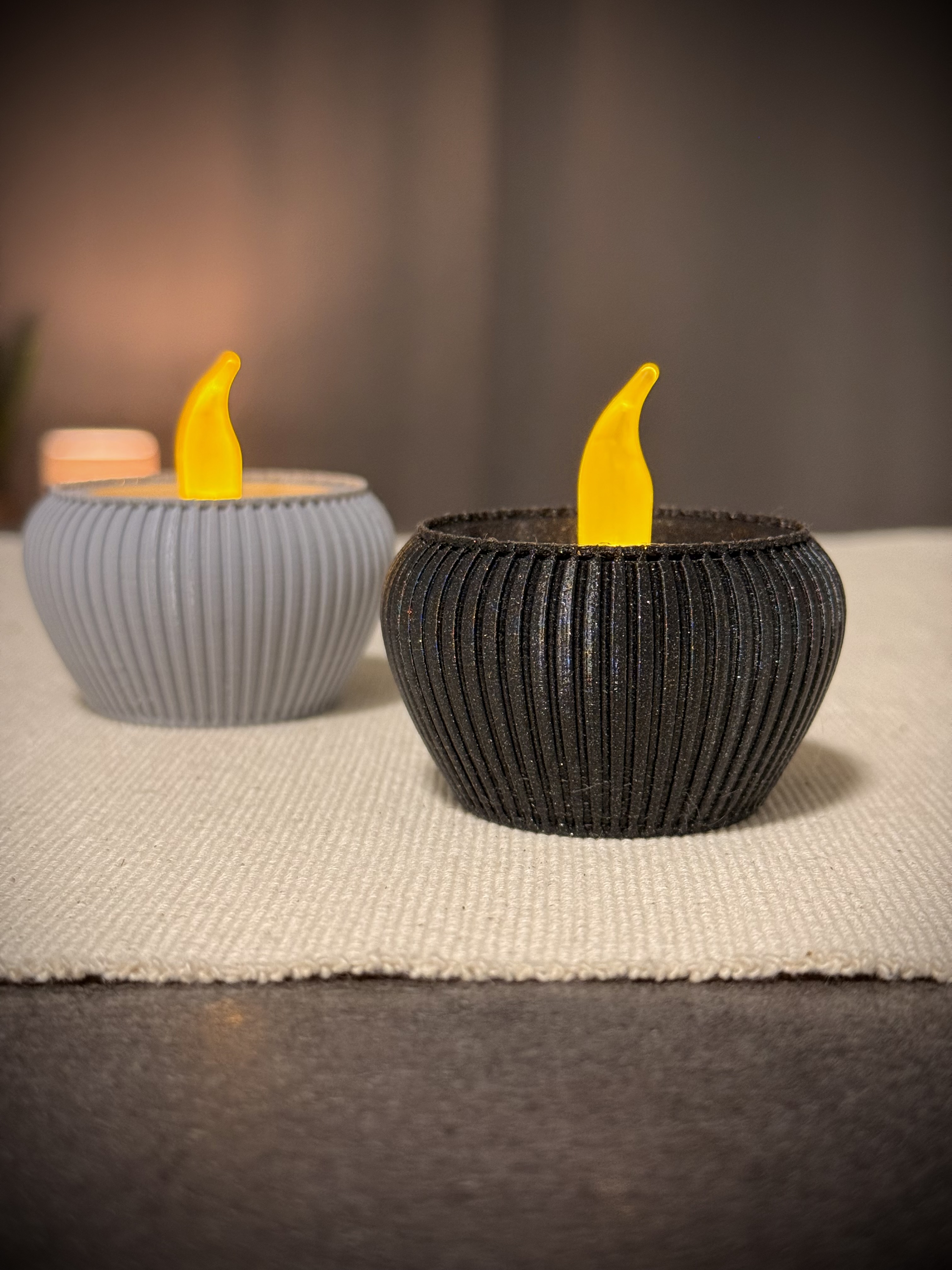 Modern LED-Candle Planter 3D model